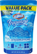 Clorox Fraganzia Crystal Beads Air Freshener, Long Lasting Room Deodorizer and by Clorox
