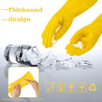 Rubber Reusable Gloves Long Household Dishwashing Gloves Kitchen Cleaning - Image 6
