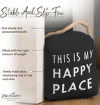Pavilion "This Is My Happy Place" Canvas Door Stopper - Image 2