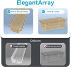 12 PCS Drawer Organizer Set, 4 Sizes Tool Storage Trays - Image 2
