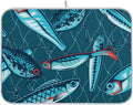 Fishing Artificial Baits Dish Drying Mat Super Absorbent Drying Mat Large by OTVEE