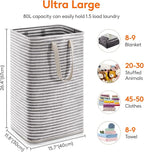 Lifewit 1 Pack Laundry Hamper Large Collapsible Laundry Baskets, Freestanding - Image 3