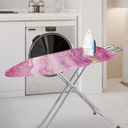 Pink Marble Ironing Board Cover Heat Reflective Anti-dust, Soft Fabric Cover - Image 2