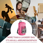 Laundry Bag Backpack Large Travel Laundry Bag - Image 5