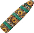 Sunflower Ironing Board Cover, Full Size Scorch Resistant Padding, Elastic Edge by Vanideaoty
