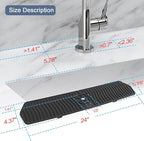 Faucet Guard - 90 Foldable Draining Mat - Image 2
