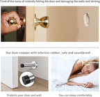 DOKU 10Pcs Door Stop, 3.5 Inch Heavy Duty 304 Stainless Steel Door Stopper - Image 5