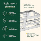 Cuisinart Sponge Holder for Kitchen Sink—Metal Sink Caddy - Image 5