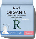 Rael Incontinence Liners for Women, Organic Cotton Cover, Postpartum Essential by Rael