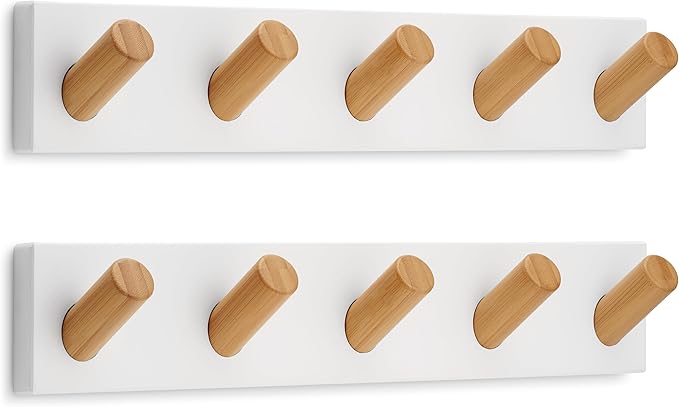 LARHN Wall Mounted Coat Rack, 16.5" by LARHN