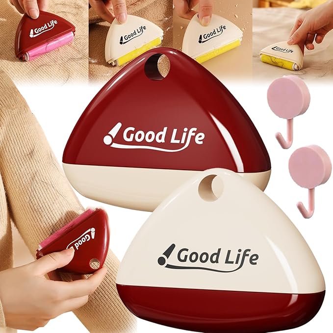 Good Life Lint Roller, Portable Washable Lint Roller, Washable Reusable Lints by Unknown