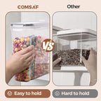 ComSaf Cereal Storage Containers Set – Airtight Food Storage - Image 7
