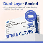 Medical Soft Max™ Nitrile Exam Gloves, Powder-Free Latex-Free Food Safe Clean - Image 5