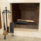 Patelai 2 Pieces Wooden Bench Brushes Fireplace Brush Natural Fiber Bench Soft - Image 5