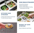 3-in-1 Kitchen Sink Drain Strainer - Image 5