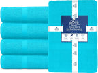 DAN RIVER Bath Towels Set of 4, 27 x 54 Inches, 100% Cotton, Larger & Lighter - Image 3