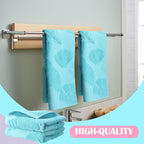 2 Pcs Coastal Hand Towels for Bathroom Ocean Beach Coastal Hand Towels 100% - Image 2