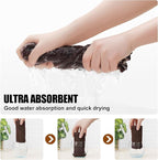 Homaxy 24 Pack Kitchen Dish Cloths, Super Soft and Absorbent Coral Velvet Dish - Image 3