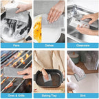 AIDEA Non Scratch Wire Dishcloth 24PK, Wire Dishwashing Rag - Image 7