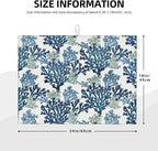 Coastal Dish Drying Mat 18x24 Inches - Image 2