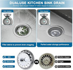 ZM Kitchen Sink Stainless Steel Basket Strainer - Image 4
