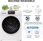 Kitinjoy Cotton 8 Pack Terry Kitchen Dish Cloths, 12 x 12 Inches Super Soft and - Image 5