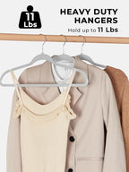 SMARTOR Plastic Hangers 50 Pack, Thin Hangers - Image 3