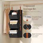 Collapsible Hanging Closet Organizer - Image 3