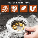 4 Pcs Stainless Steel Mesh Sink Drain Strainer, 4.5" Top / 3" Kitchen Filter - Image 4