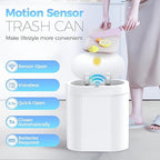 2 Pack 5 Gallon Bathroom Trash Can - Image 2