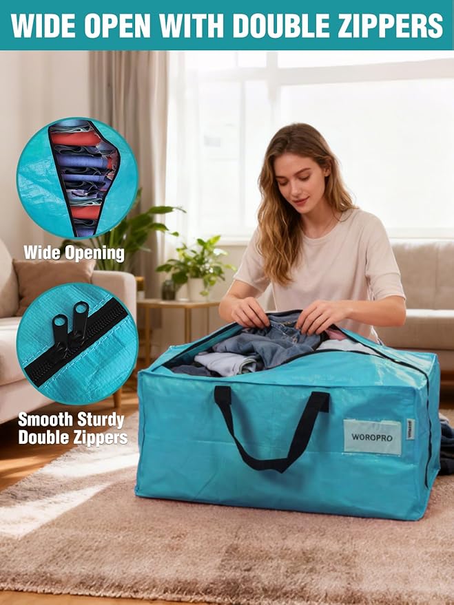 WORKPRO 2 Pack Extra Large Moving Bags - Image 6