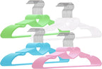 Plastic Heart-Shaped Hangers 20 Pack by ZRKFSR