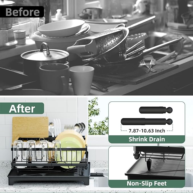Dish Drying Rack, Drying Rack - Image 6