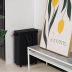 Slim Laundry Hamper with Lid and Wheels, Small Rolling Laundry Basket with - Image 7