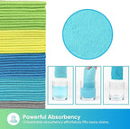 HOMEXCEL Microfiber Cleaning Cloths, 100 Pack Microfiber Towels - Image 4
