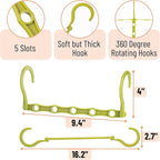 Mr. Pen- Space Saving Hangers for Clothes, Autumn Colors, Plastic Multi Clothes - Image 3