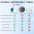 Disposable face towel, MIXUISEE thick and soft face towels, 100% cotton face - Image 8