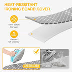 APEXCHASER Foldable Ironing Board, Tabletop Small Iron Board - Image 2