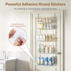Delamu Over The Door Pantry Organizer, 5-Tier Pantry Door Organizers and Storage - Image 5