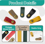 20 Pcs Leather Cord Organizer - Image 5
