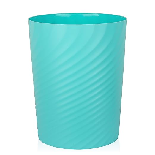 UUJOLY Plastic Small Trash Can Wastebasket, Garbage Container Basket by UUJOLY