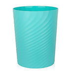 UUJOLY Plastic Small Trash Can Wastebasket, Garbage Container Basket by UUJOLY