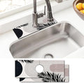 Sink Faucet Absorbing Mat, 2 Pack Drying Mat Around Faucet Sink Splash Guard by BathtubMat