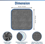 Airlab Microfiber Towels for Cars Wash Drying Auto Detailing, Highly Absorbent - Image 5