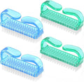 Handle Grip Nail Brush, Hand Fingernail Brush Cleaner Scrubbing Kit Pedicure by Larbois