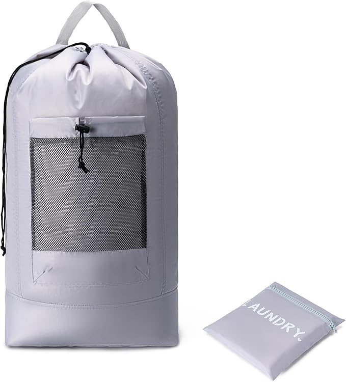 Backpack Laundry Bag, Large Travel Laundry Bags by Unknown