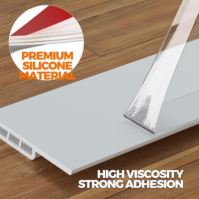 Holikme 2 Pack Door Draft Stopper Sheets, Rolls & Strips Under Door Draft - Image 3