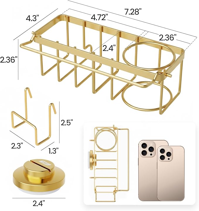TAILI 4-in-1 Sponge Holder for Kitchen Sink - Image 3