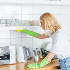 3 Pairs Rubber Cleaning Gloves Latex Free Dishwashing Gloves - Image 5