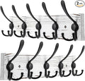 2pcs Coat Rack Wall Mount Wooden Hat Rack by Kuhome